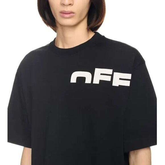 Off-White Men's Black Off Split T-Shirt Size M - Picture 11 of 11